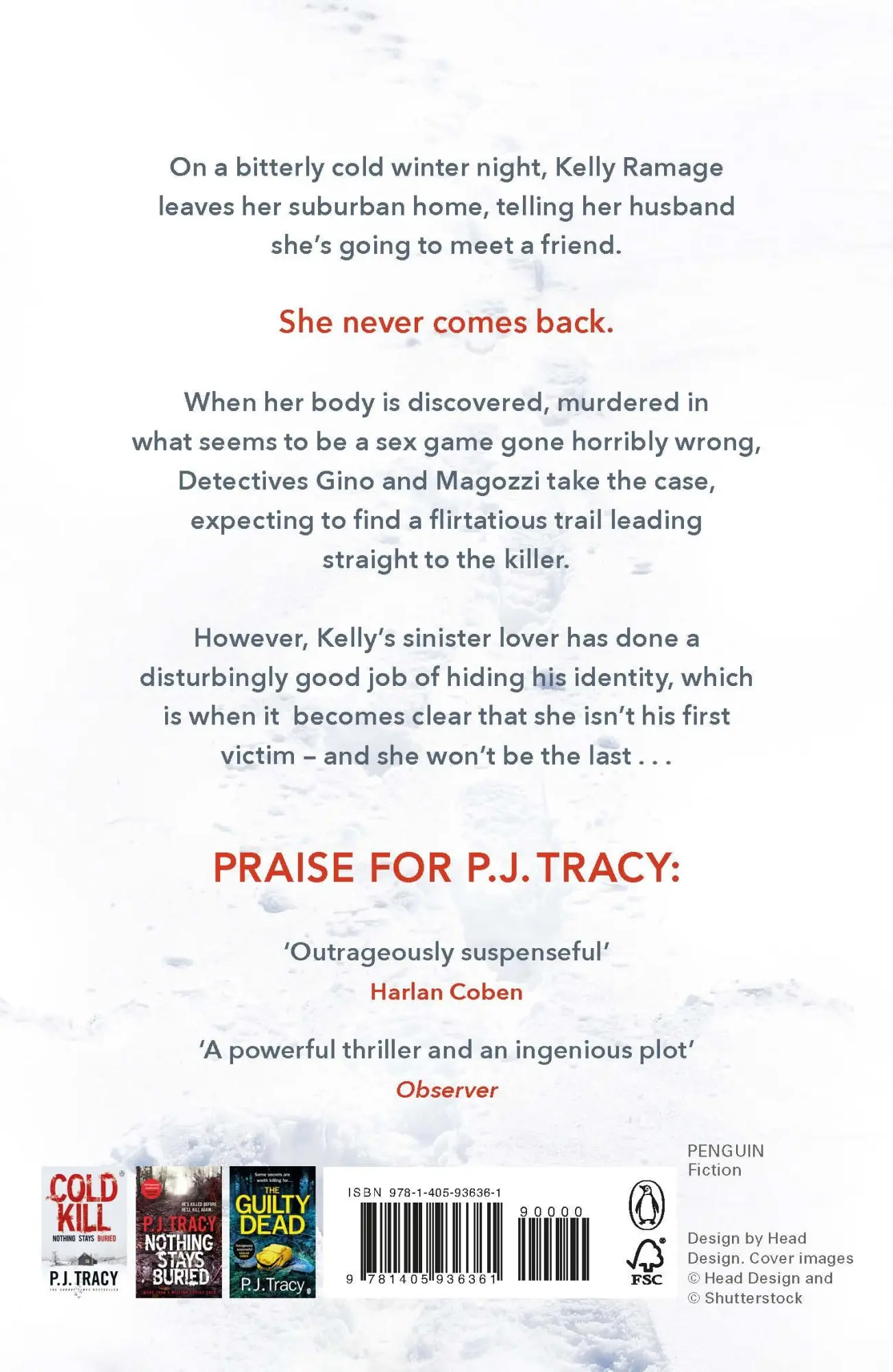 Rückseite: 9781405936361 | Ice Cold Heart | P. J. Tracy | Taschenbuch | 384 S. | Englisch | 2020