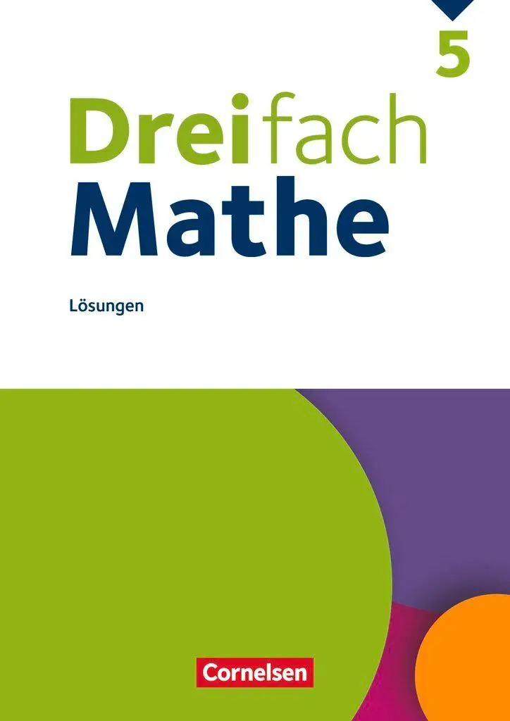 Cover: 9783060436361 | Dreifach Mathe 5. Schuljahr - Lösungen zum Schülerbuch | Taschenbuch