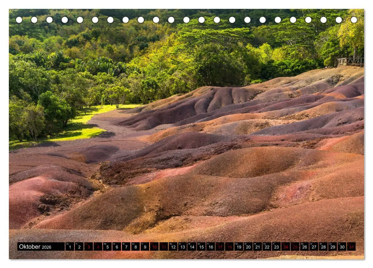 Bild: 9783457836361 | Trauminsel Mauritius (Tischkalender 2026 DIN A5 quer), CALVENDO...