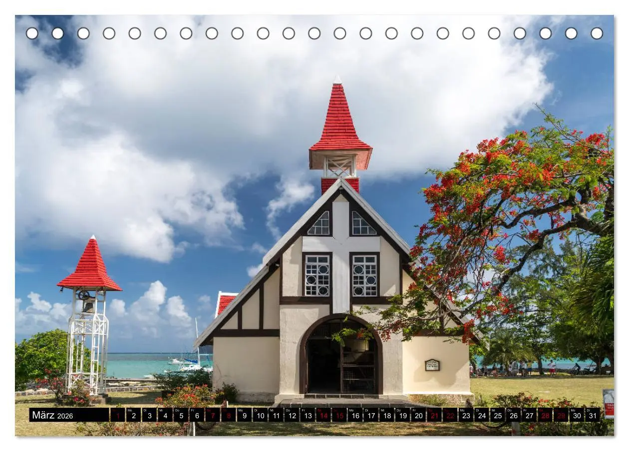Bild: 9783457836361 | Trauminsel Mauritius (Tischkalender 2026 DIN A5 quer), CALVENDO...