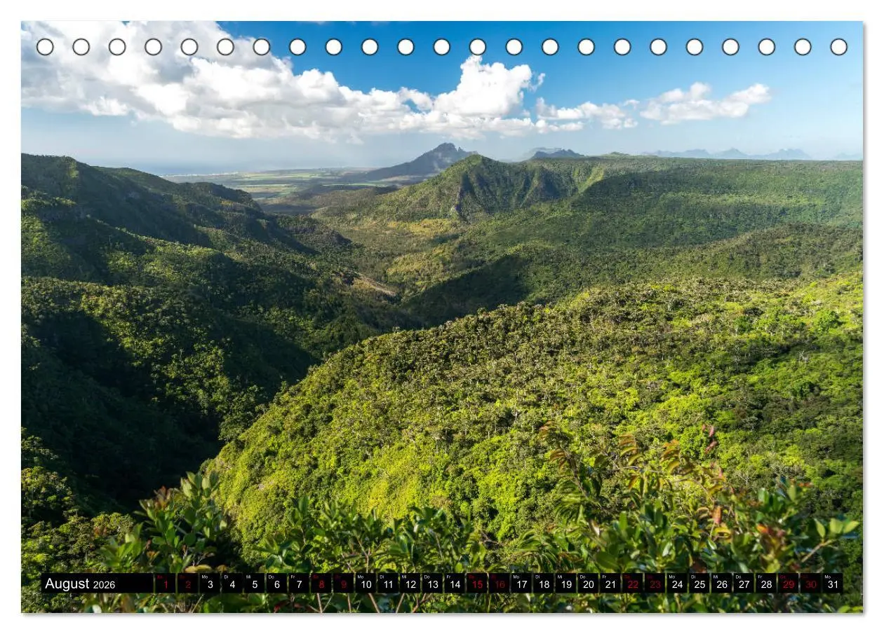 Bild: 9783457836361 | Trauminsel Mauritius (Tischkalender 2026 DIN A5 quer), CALVENDO...