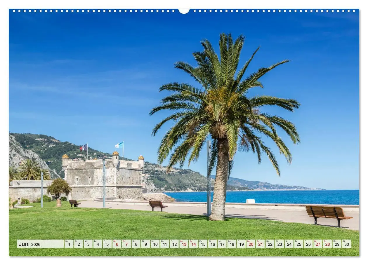Bild: 9783457906361 | CÔTE D'AZUR Bezaubernde Orte (Wandkalender 2026 DIN A2 quer),...