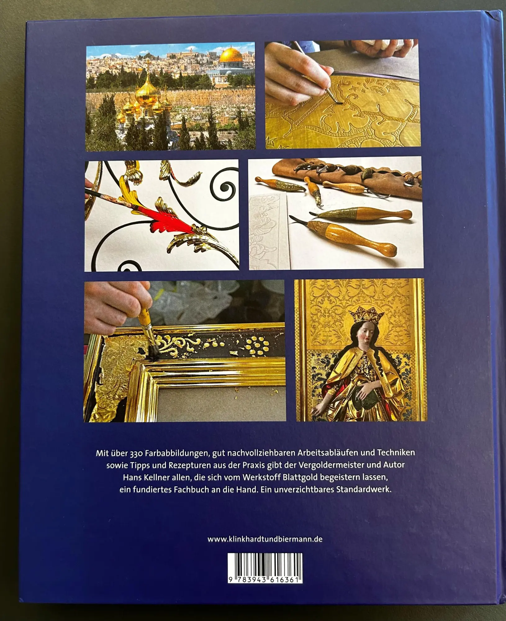 Bild: 9783943616361 | Vergolden | Arbeiten mit Blattgold | Hans Kellner | Buch | 232 S.