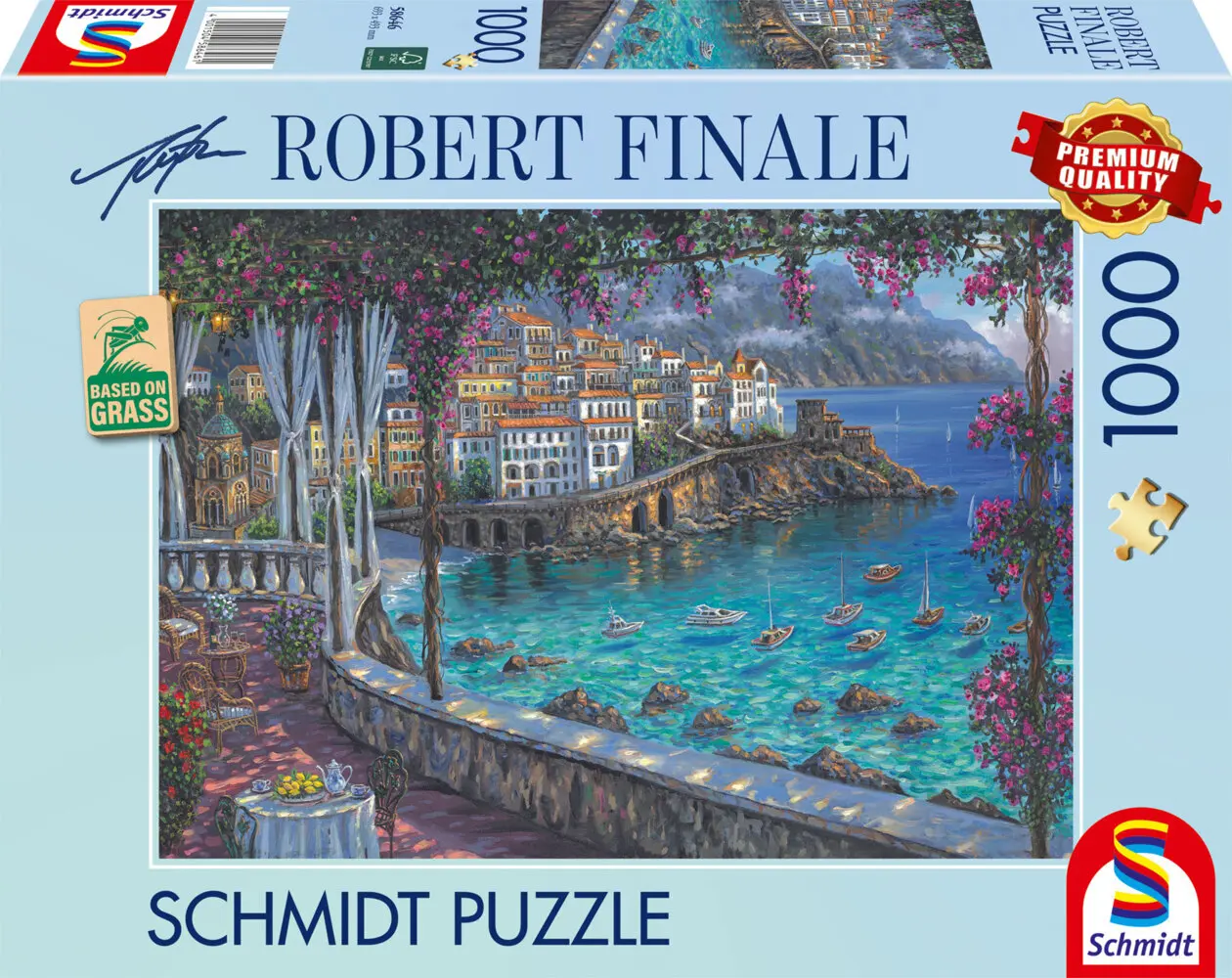 Cover: 4001504586461 | Amalfi Küste | Puzzles Robert Finale 1.000 Teile | Spiel | Schachtel