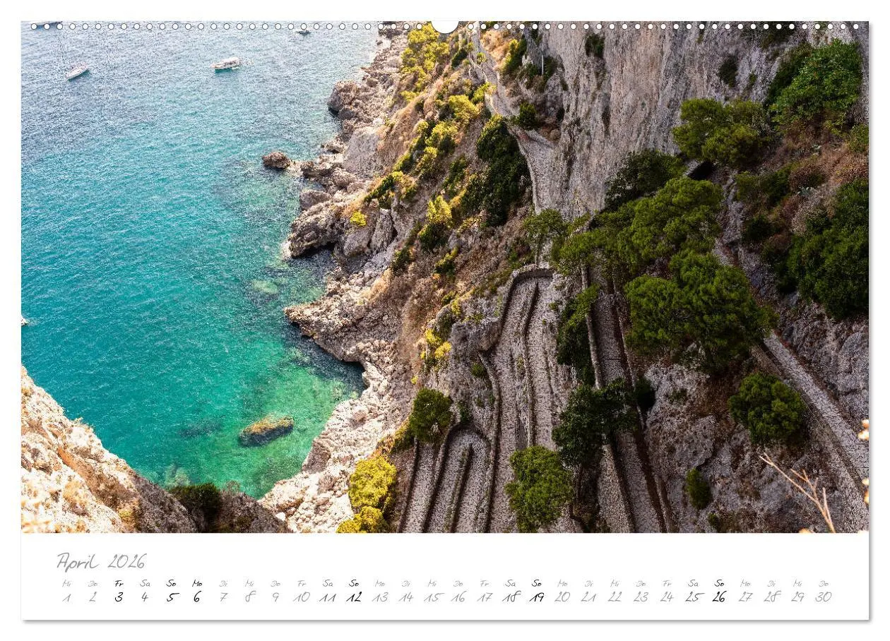 Bild: 9783457686461 | Capri, Insel der Sehnsucht (hochwertiger Premium Wandkalender 2026...