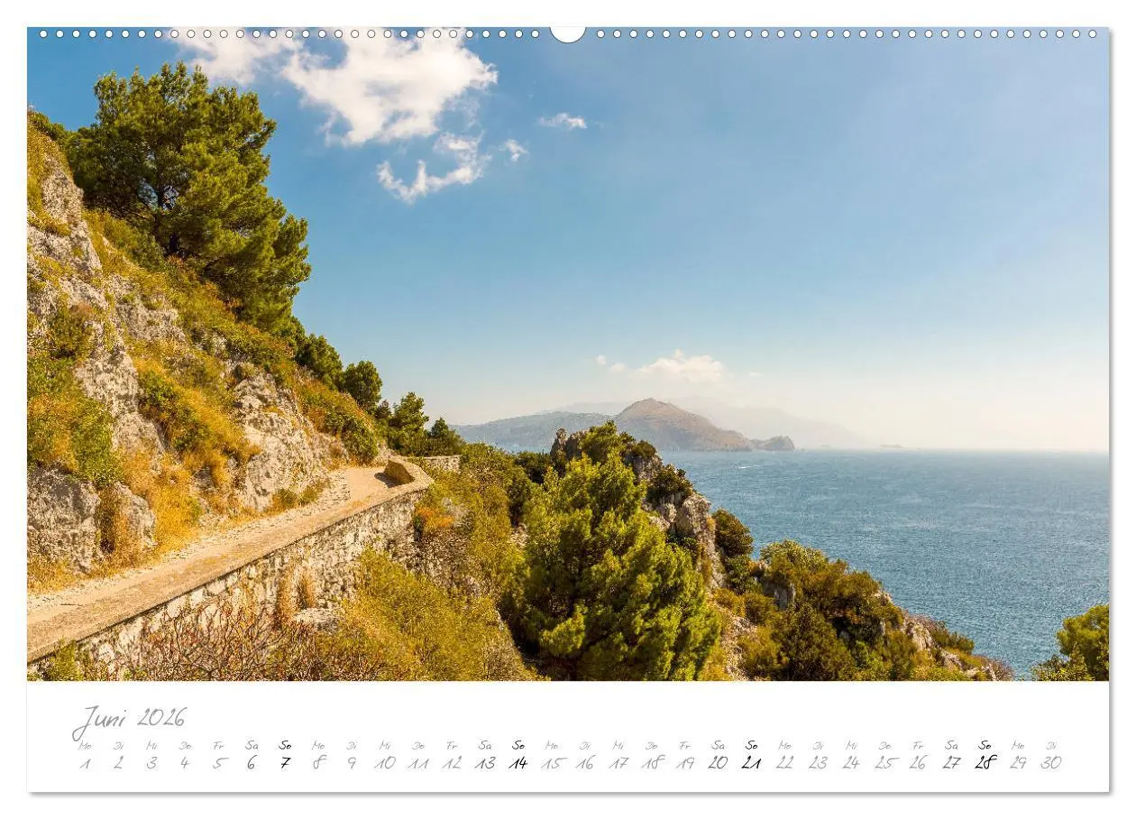 Bild: 9783457686461 | Capri, Insel der Sehnsucht (hochwertiger Premium Wandkalender 2026...