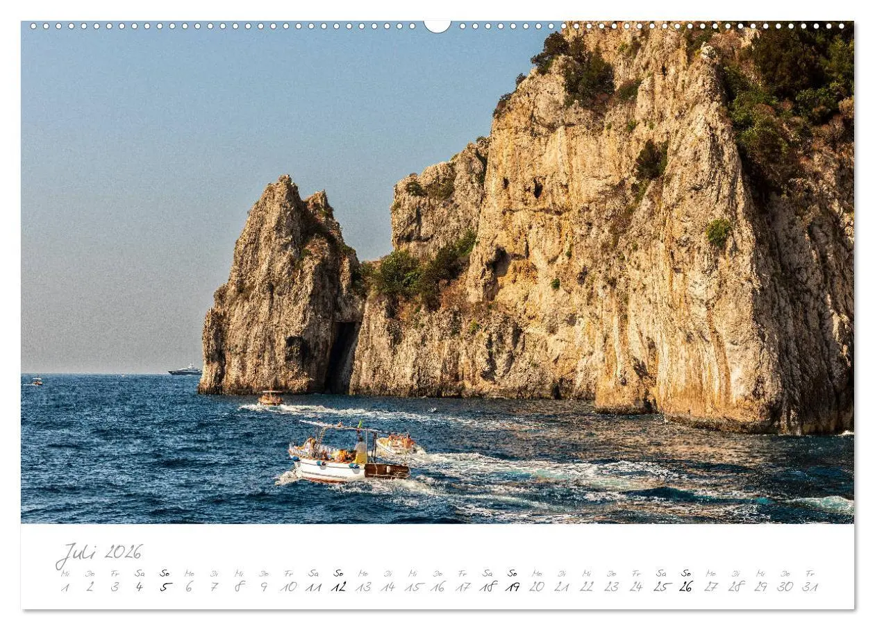 Bild: 9783457686461 | Capri, Insel der Sehnsucht (hochwertiger Premium Wandkalender 2026...