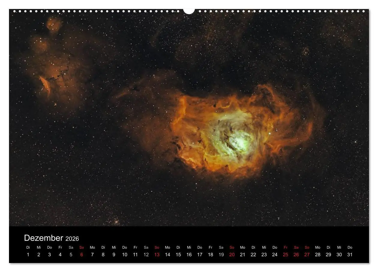 Bild: 9783516086461 | Atemberaubender Weltraum (Wandkalender 2026 DIN A2 quer), CALVENDO...