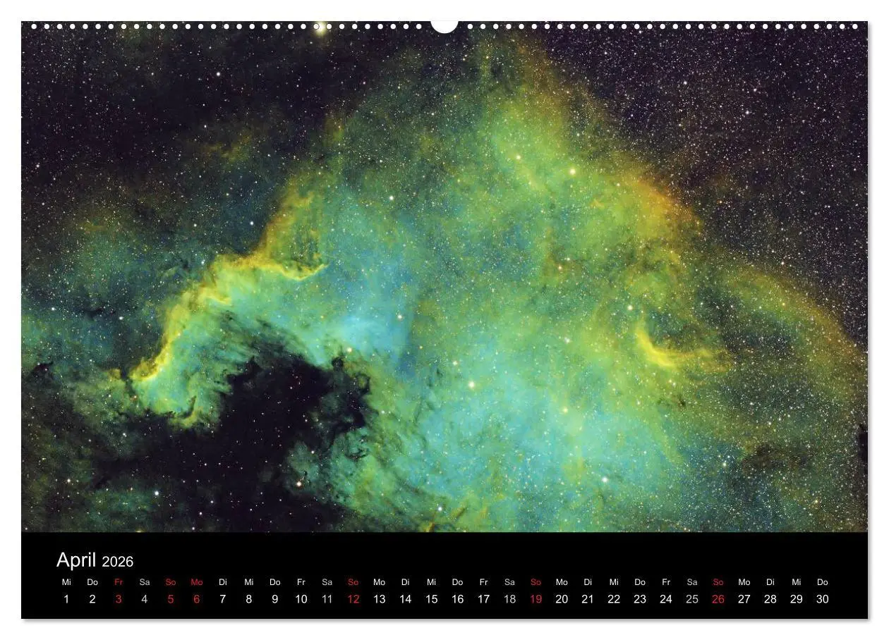 Bild: 9783516086461 | Atemberaubender Weltraum (Wandkalender 2026 DIN A2 quer), CALVENDO...