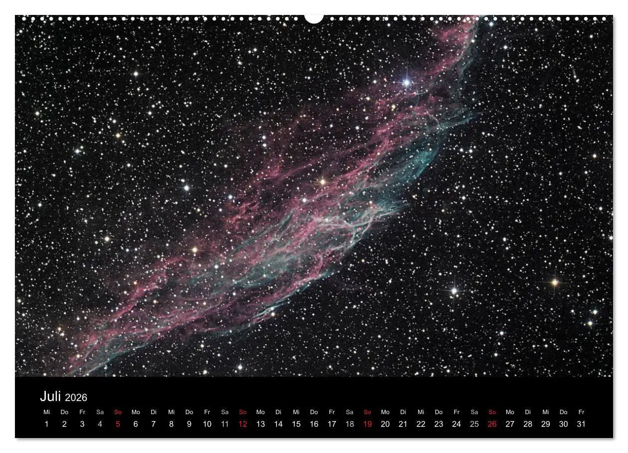 Bild: 9783516086461 | Atemberaubender Weltraum (Wandkalender 2026 DIN A2 quer), CALVENDO...