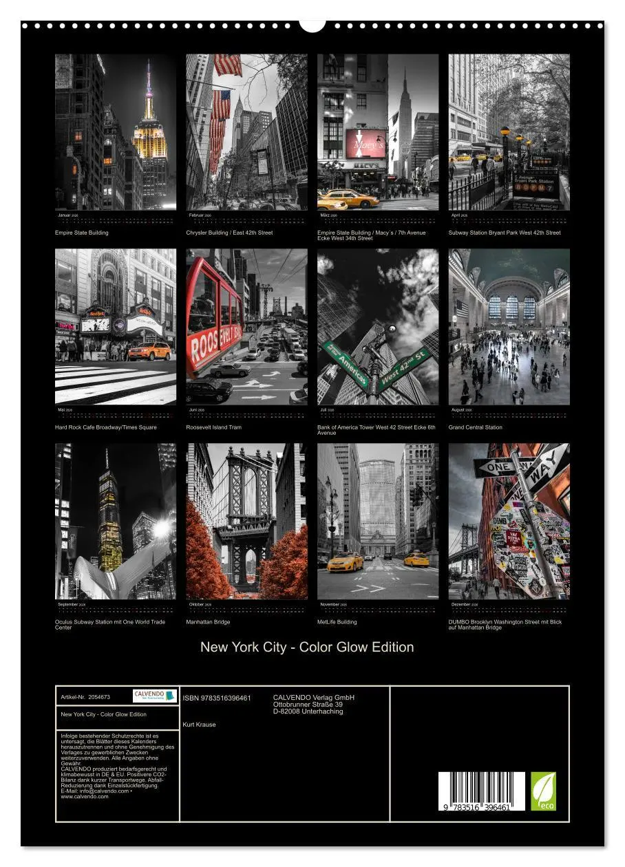 Bild: 9783516396461 | New York City - Color Glow Edition (hochwertiger Premium...