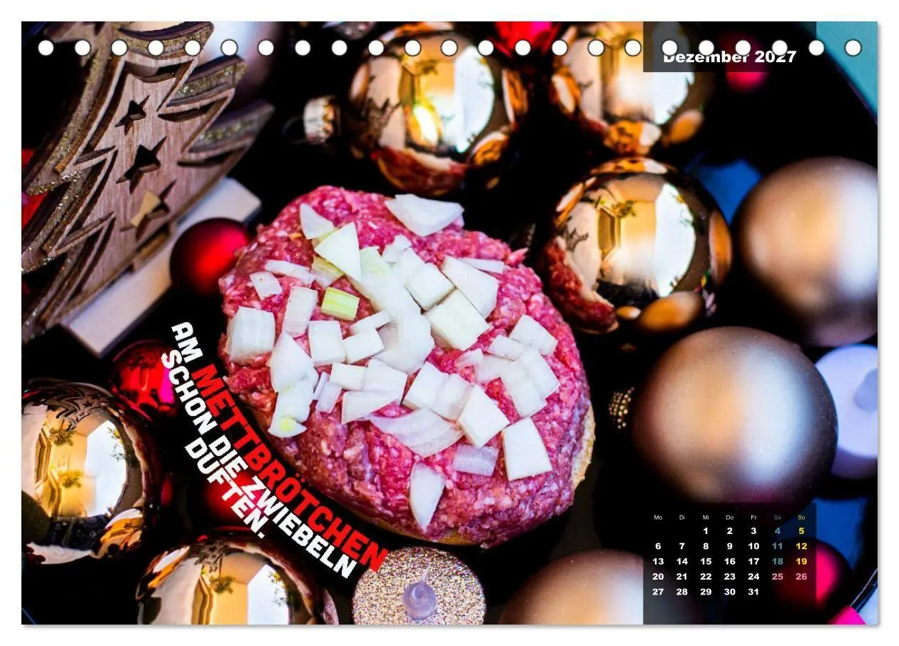 Bild: 9783569486461 | Mettkalender - Spread some more Mett (Tischkalender 2027 DIN A5...