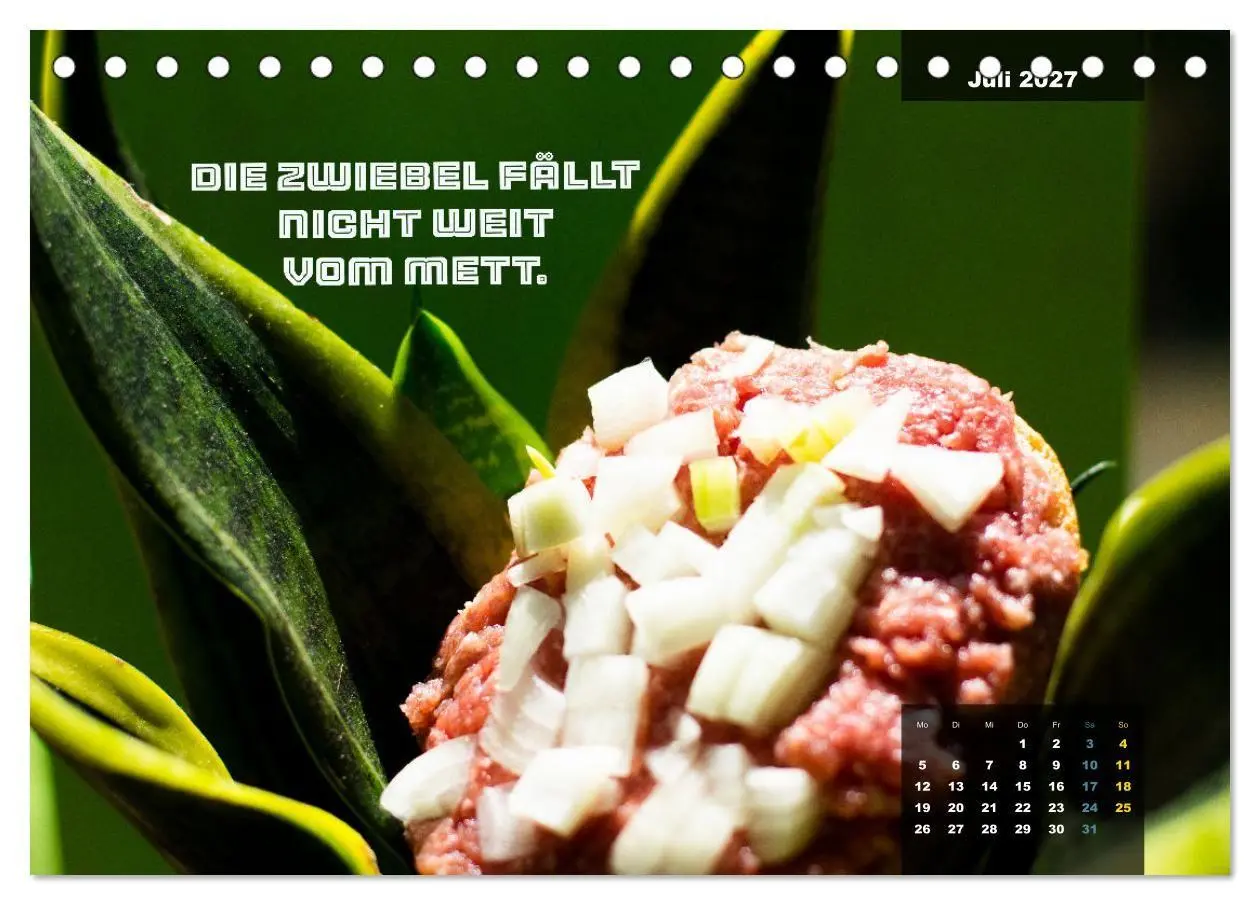 Bild: 9783569486461 | Mettkalender - Spread some more Mett (Tischkalender 2027 DIN A5...