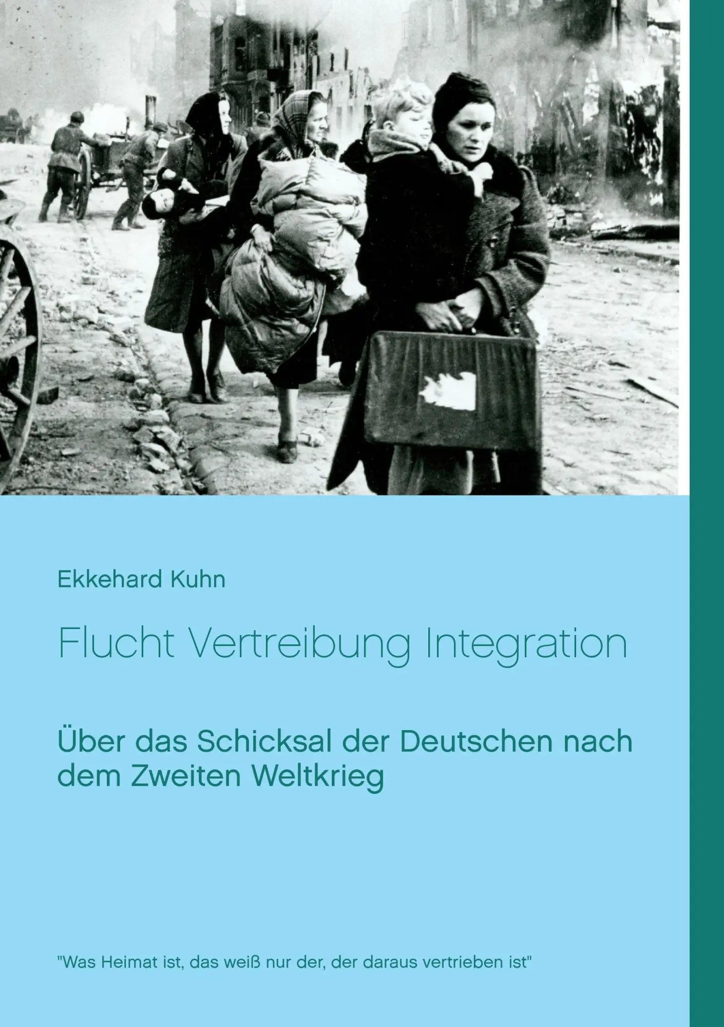 Cover: 9783839136461 | Flucht Vertreibung Integration | Ekkehard Kuhn | Taschenbuch | 196 S.