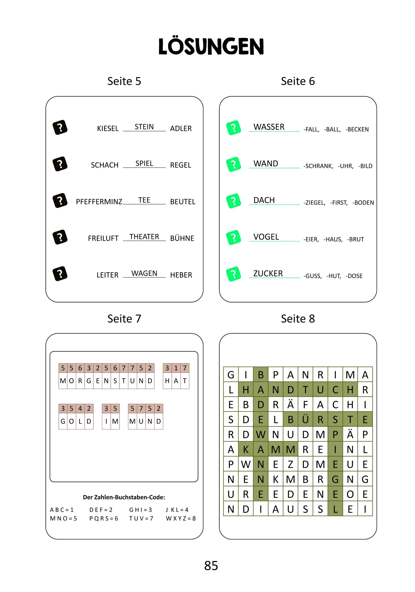 Bild: 9783948106461 | Gedächtnistraining für Senioren - Das Gedächtnistraining-Buch für...