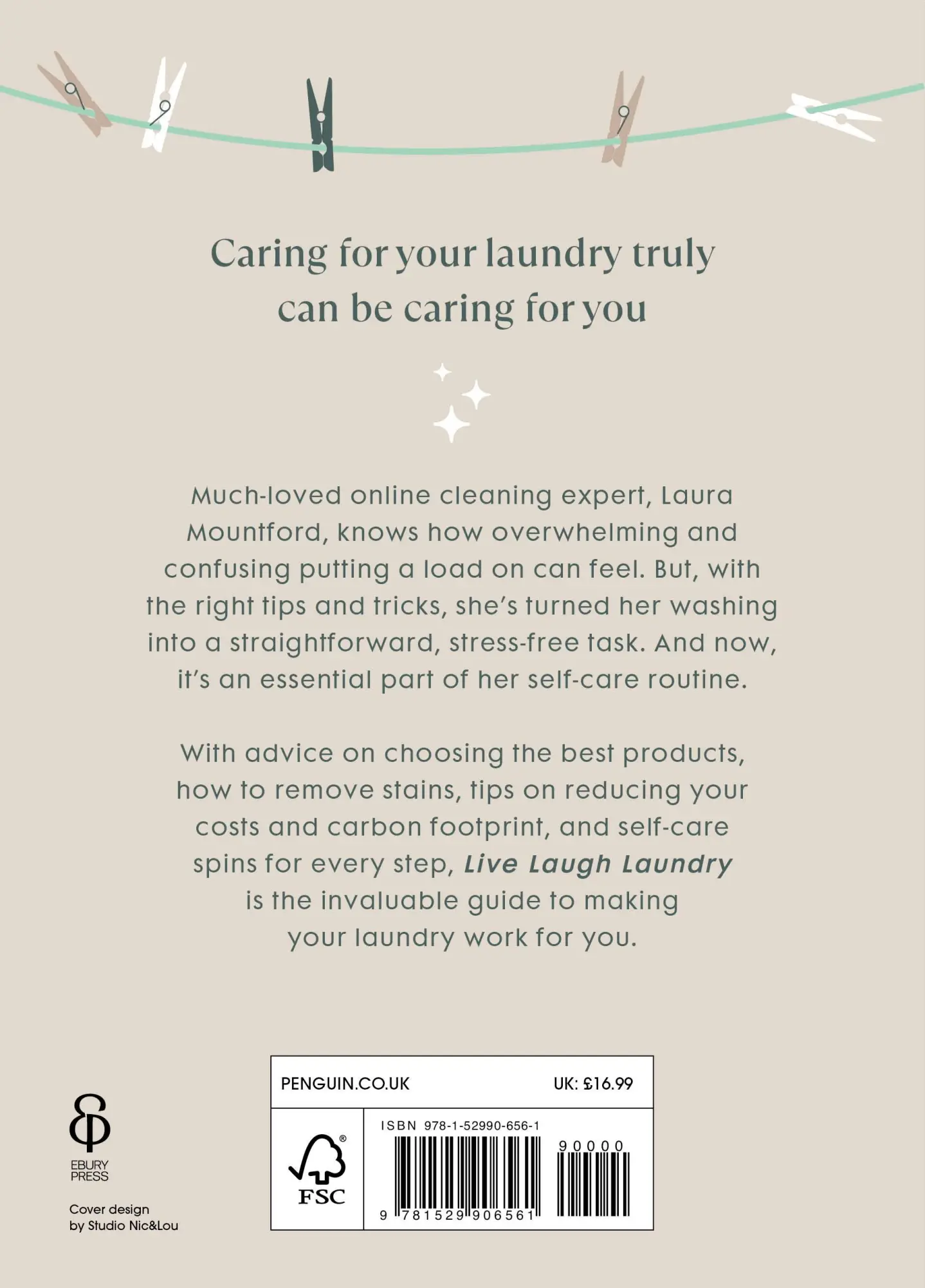 Rückseite: 9781529906561 | Live, Laugh, Laundry | Laura Mountford | Buch | Gebunden | Englisch
