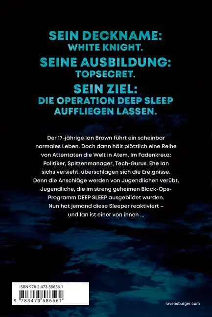 Rückseite: 9783473586561 | Deep Sleep, Band 1 - Codename: White Knight | Chris Morton | Buch