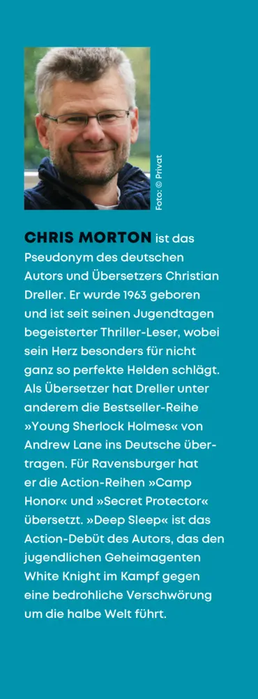 Bild: 9783473586561 | Deep Sleep, Band 1 - Codename: White Knight | Chris Morton | Buch
