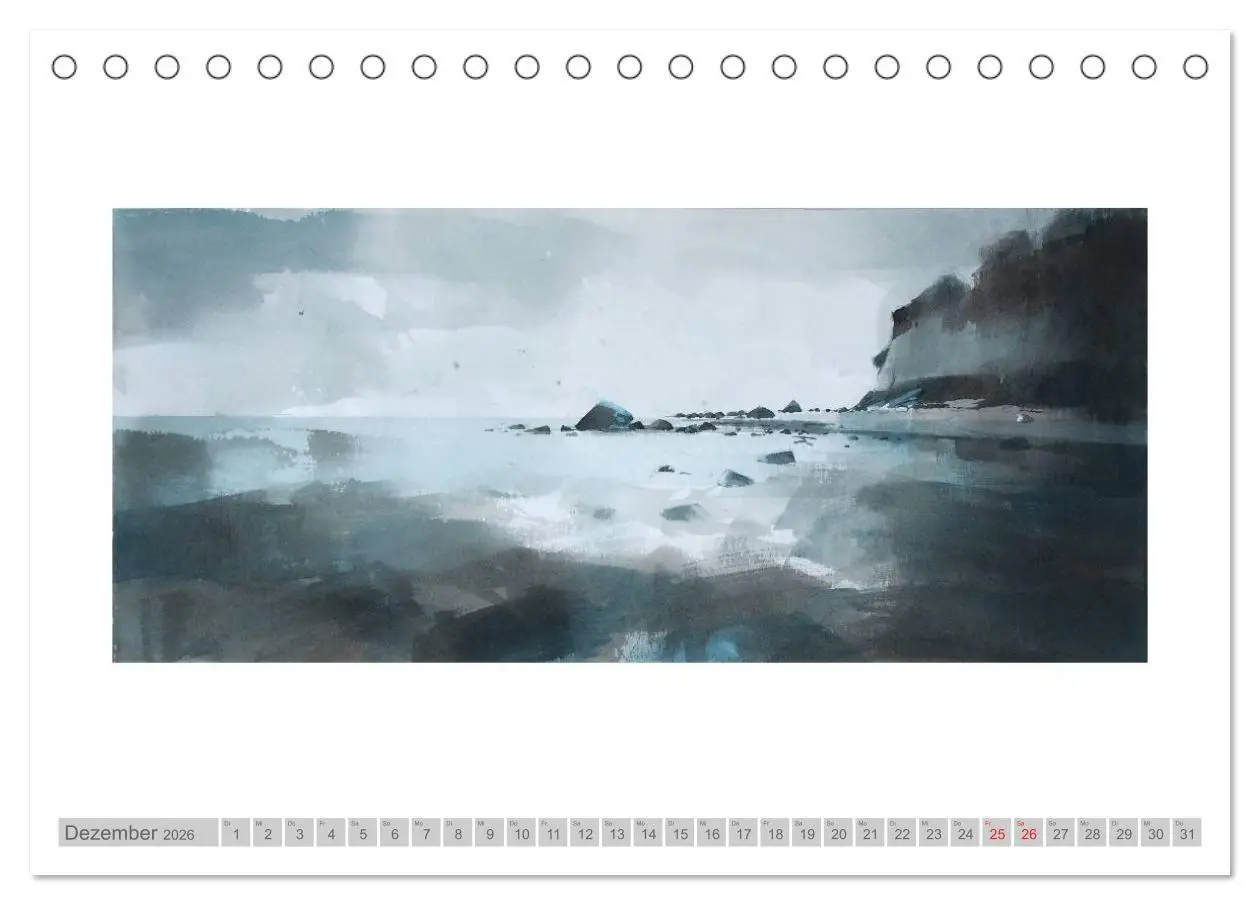 Bild: 9783516076561 | Faszinierende Weite. Rügen-Landschaft im Aquarell (Tischkalender...