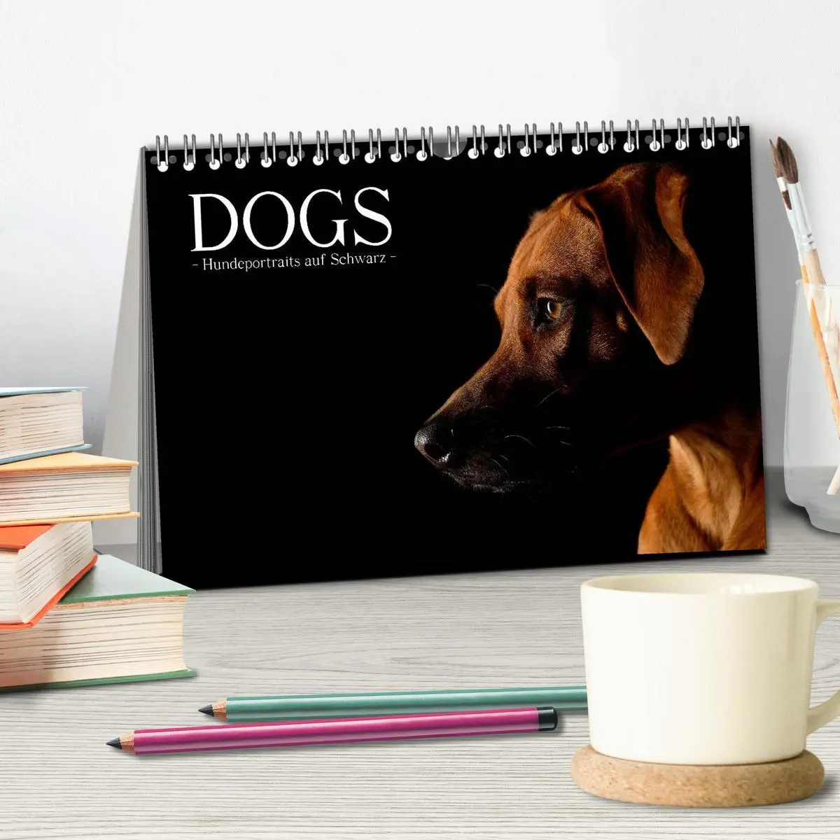 Bild: 9783516146561 | Dogs (Tischkalender 2026 DIN A5 quer), CALVENDO Monatskalender | Noack