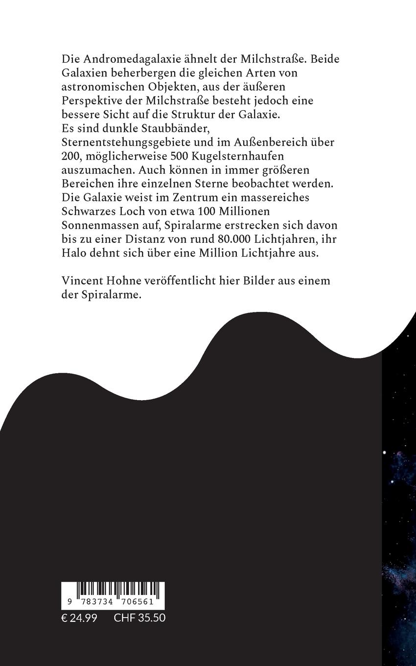 Rückseite: 9783734706561 | Die Andromedagalaxie M31 | Galaxieexperte Vincent Hohne | Taschenbuch