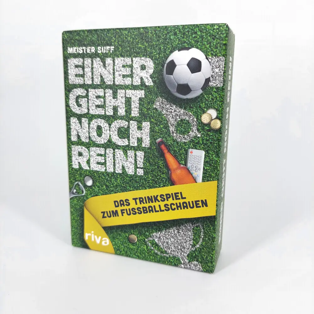Bild: 9783742316561 | Einer geht noch rein | Das Trinkspiel zum Fußballschauen | Suff | 2021
