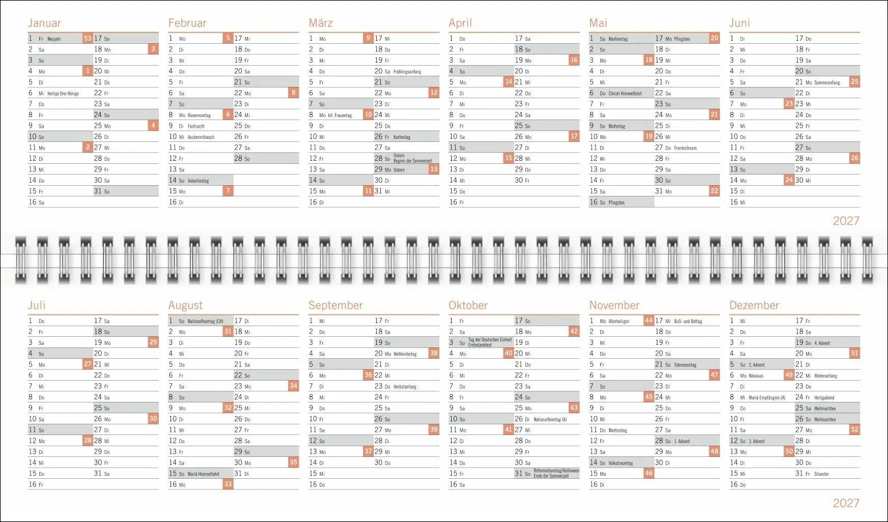 Bild: 9783756416561 | Hannah Dale : Wochenquerplaner 2027 | Hannah Dale | Kalender | 112 S.