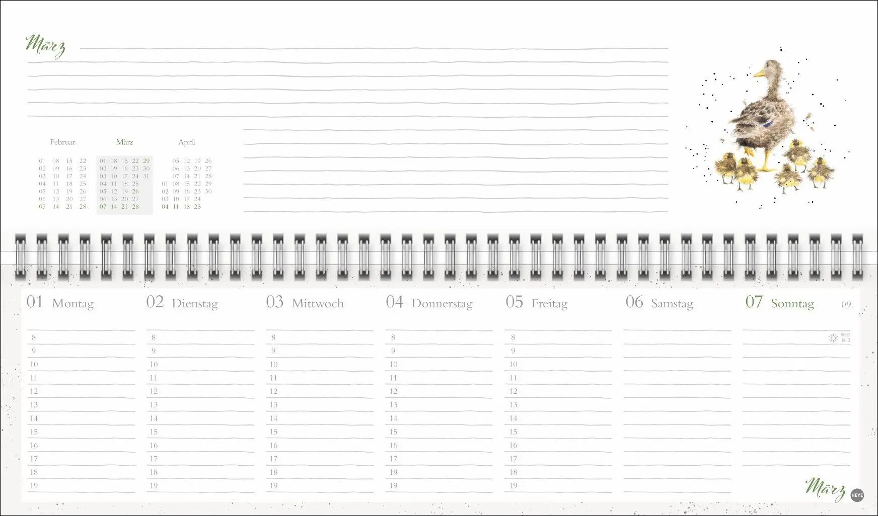 Bild: 9783756416561 | Hannah Dale : Wochenquerplaner 2027 | Hannah Dale | Kalender | 112 S.