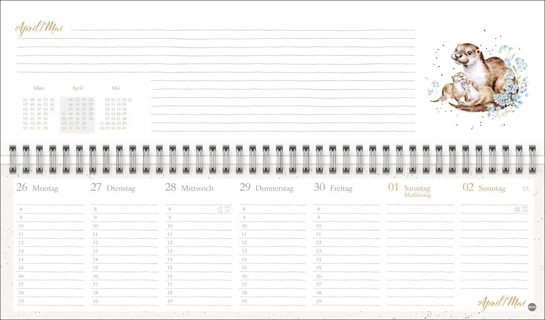 Bild: 9783756416561 | Hannah Dale : Wochenquerplaner 2027 | Hannah Dale | Kalender | 112 S.