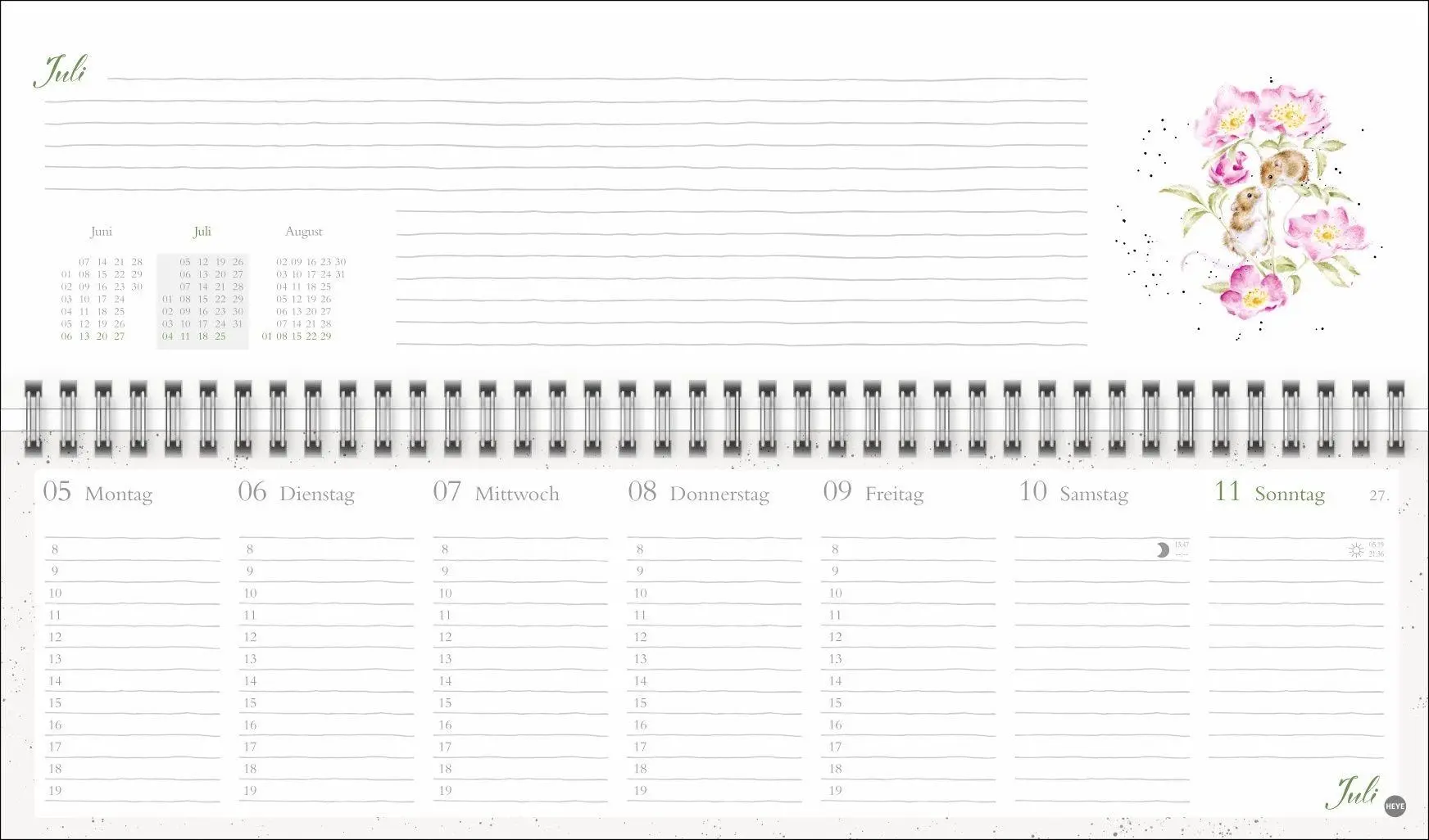 Bild: 9783756416561 | Hannah Dale : Wochenquerplaner 2027 | Hannah Dale | Kalender | 112 S.