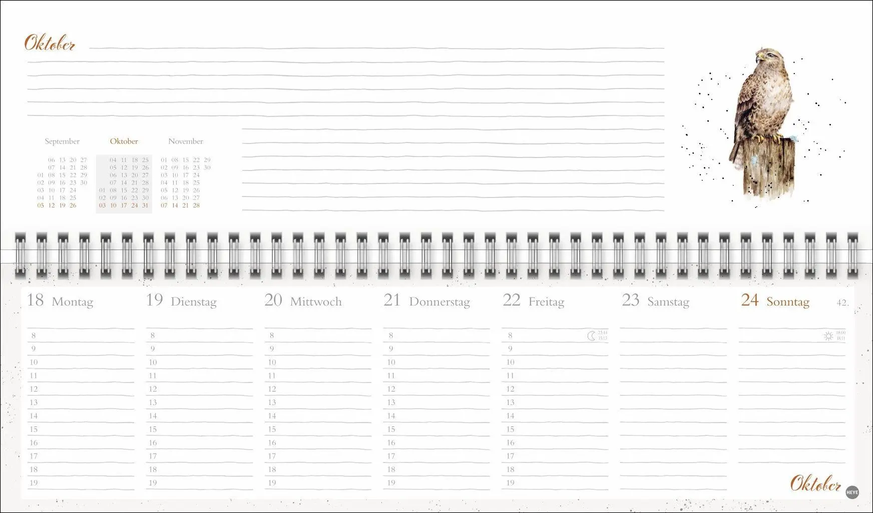 Bild: 9783756416561 | Hannah Dale : Wochenquerplaner 2027 | Hannah Dale | Kalender | 112 S.