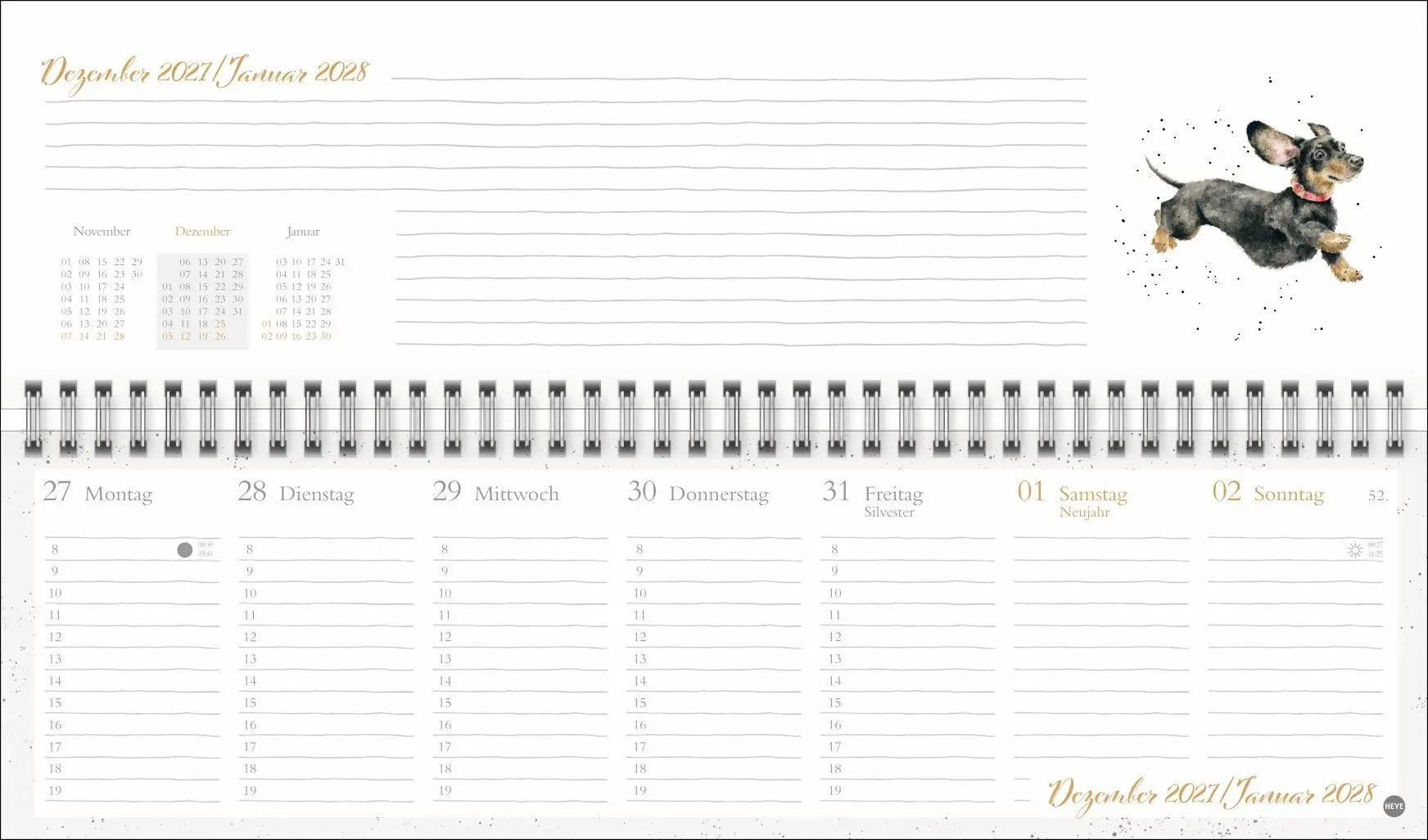 Bild: 9783756416561 | Hannah Dale : Wochenquerplaner 2027 | Hannah Dale | Kalender | 112 S.