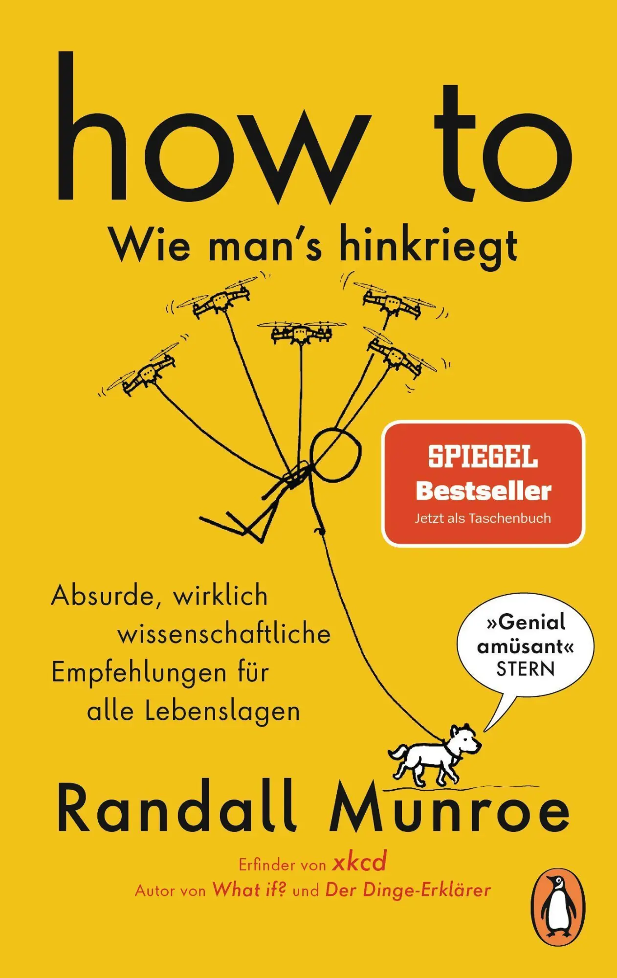 Cover: 9783328106661 | HOW TO - Wie man's hinkriegt | Randall Munroe | Taschenbuch | 384 S.