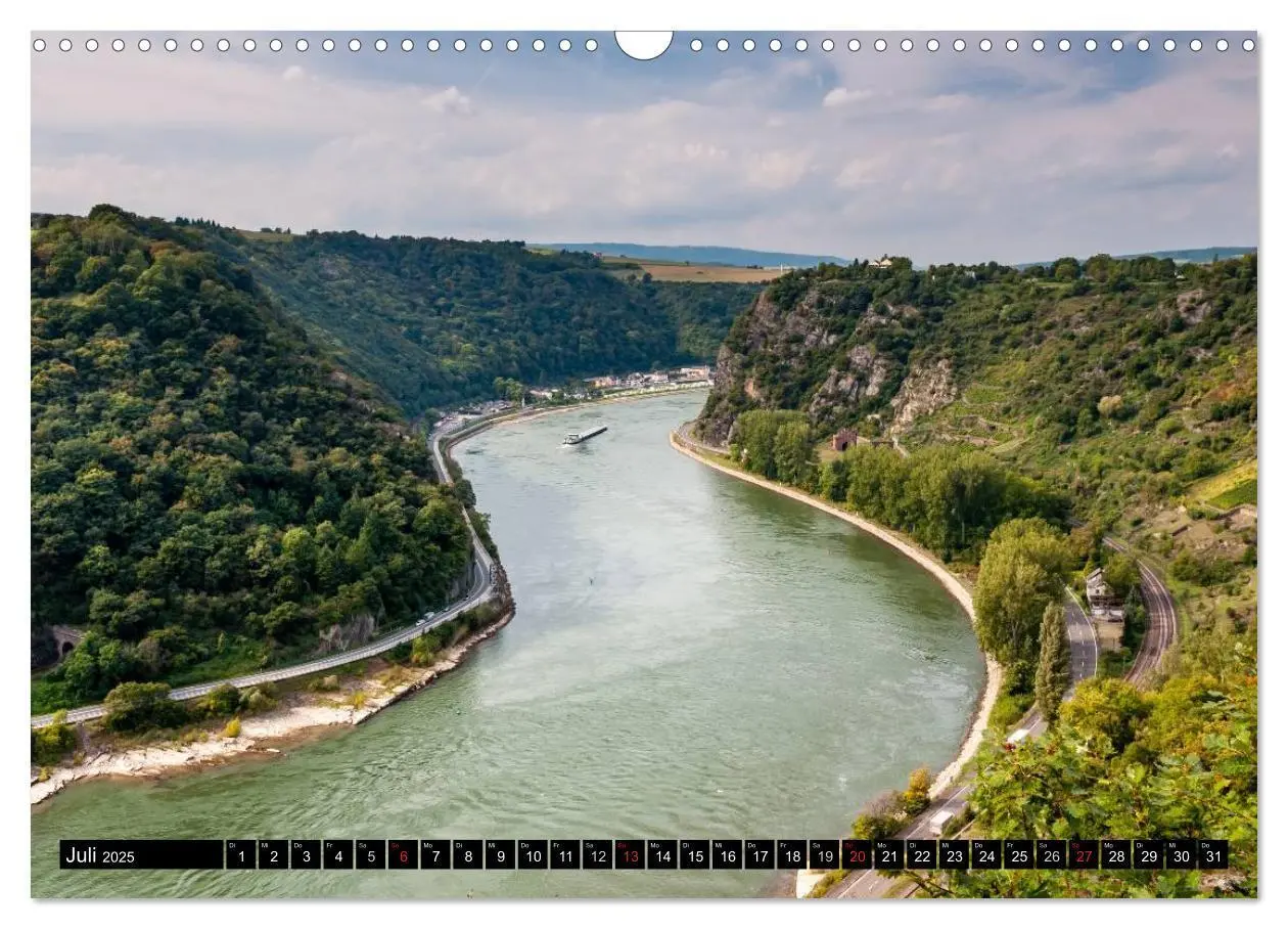Bild: 9783435716661 | Rheinsteig Impressionen III (Wandkalender 2025 DIN A3 quer),...