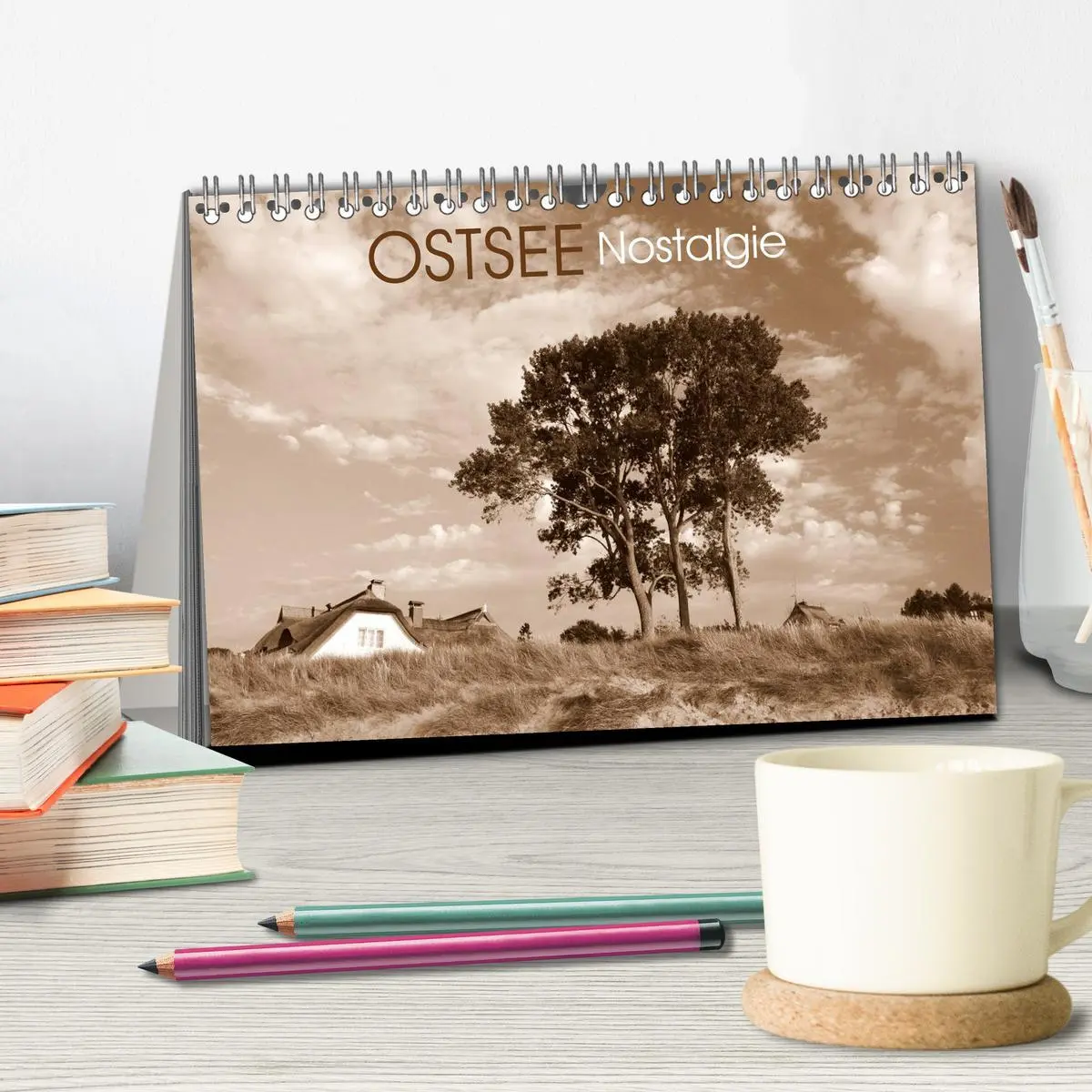 Bild: 9783457976661 | Ostsee-Nostalgie (Tischkalender 2026 DIN A5 quer), CALVENDO...