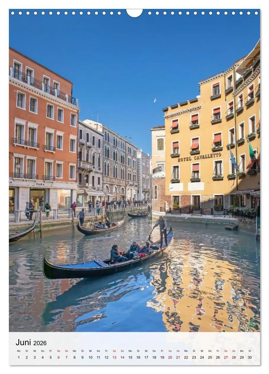 Bild: 9783516686661 | Venedig - Zwischen Wasser und Himmel (Wandkalender 2026 DIN A3...