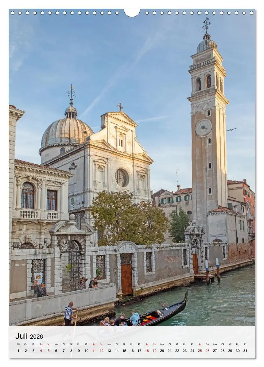 Bild: 9783516686661 | Venedig - Zwischen Wasser und Himmel (Wandkalender 2026 DIN A3...