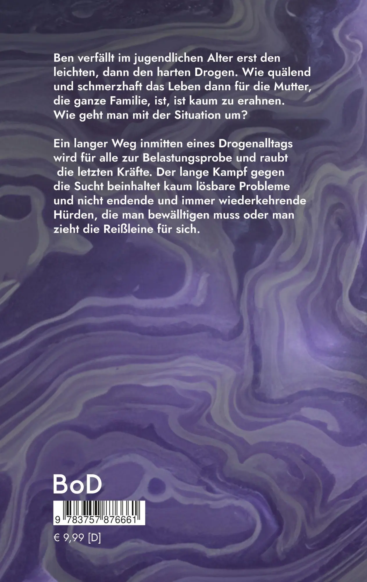Rückseite: 9783757876661 | Meiner Hand entrissen | Das eigene Kind im Drogensumpf | Bianka Ertl