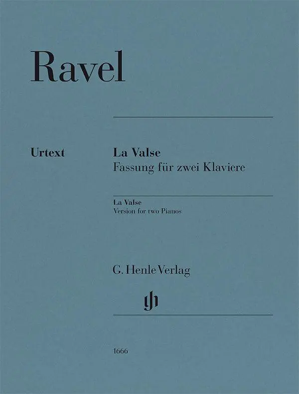 Cover: 9790201816661 | Maurice Ravel - La Valse | Besetzung: Zwei Klaviere zu vier Händen