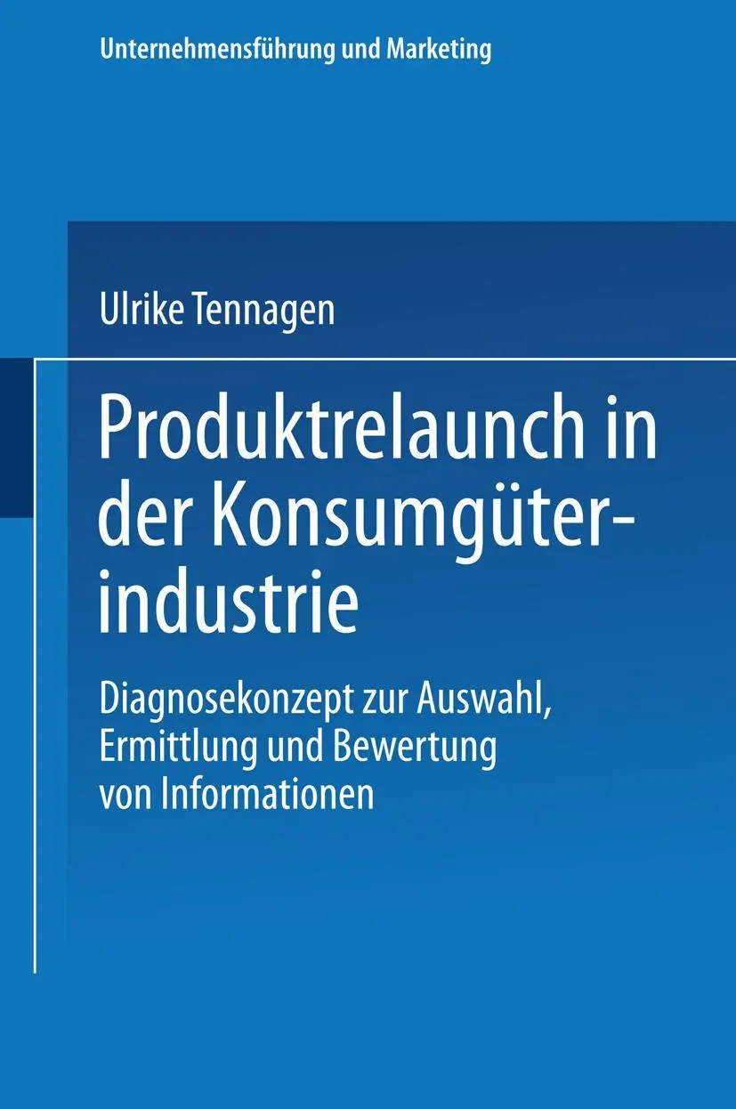 Cover: 9783409136761 | Produktrelaunch in der Konsumgüterindustrie | Ulrike Tennagen | Buch