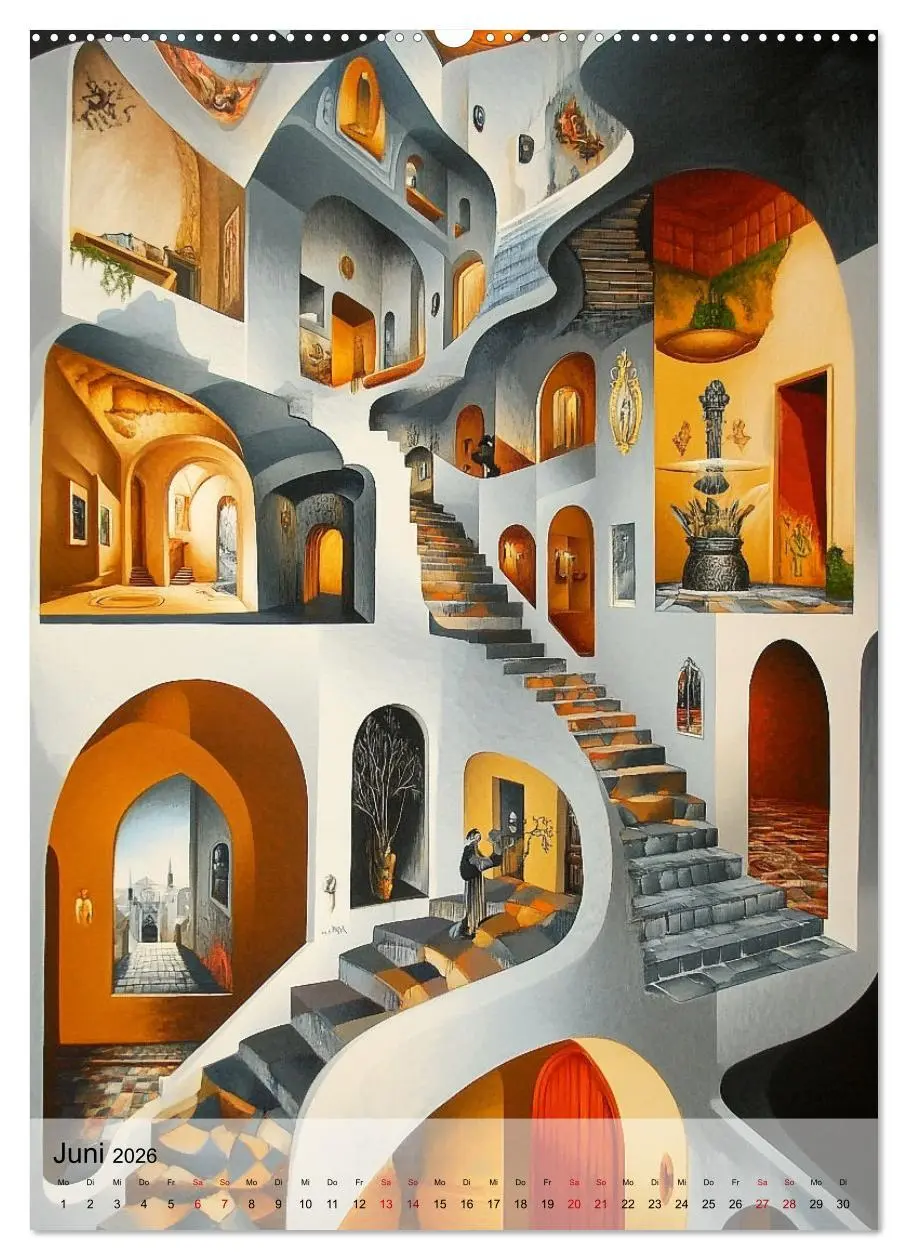 Bild: 9783457276761 | Knoten in der Realität (Wandkalender 2026 DIN A2 hoch), CALVENDO...