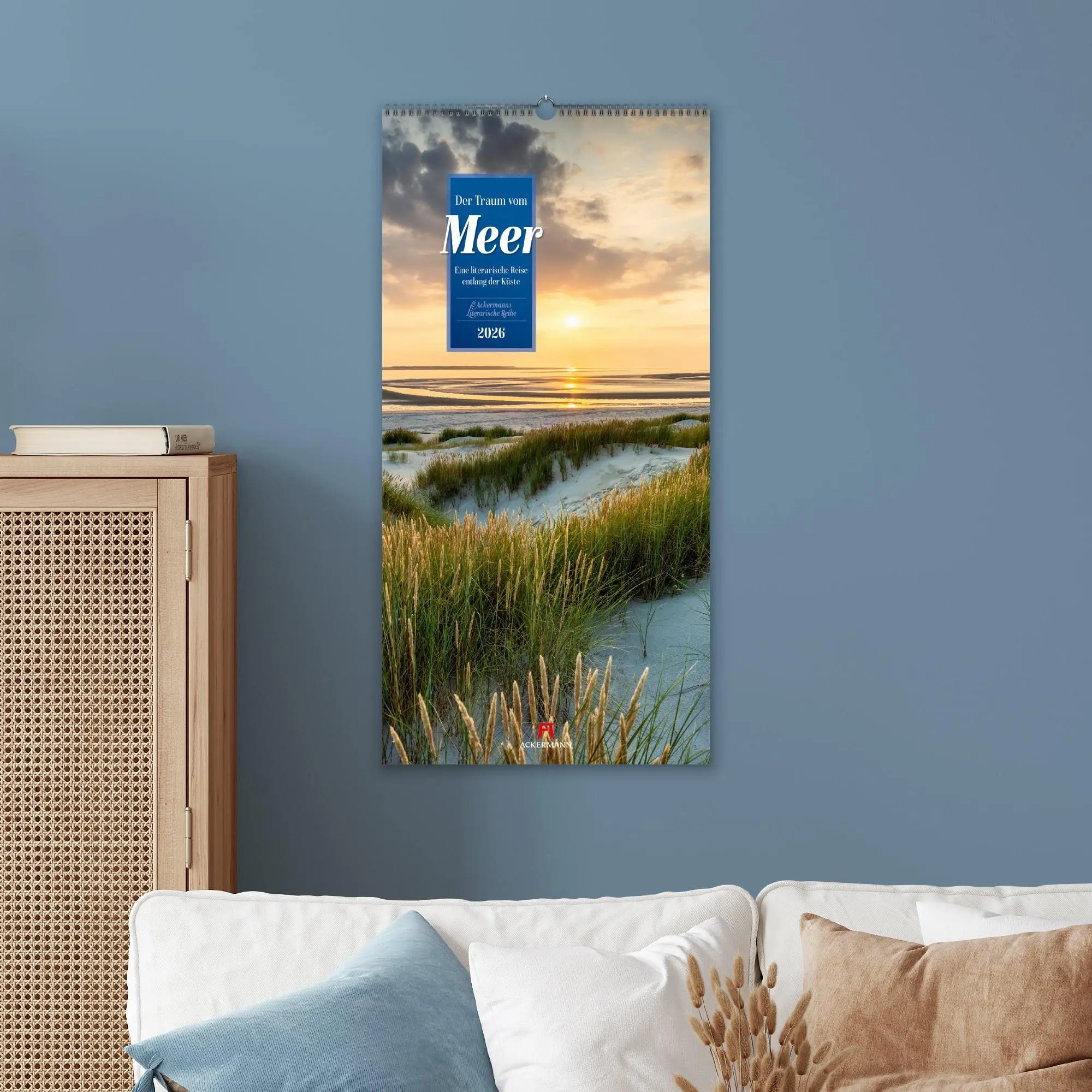 Bild: 9783838426761 | Der Traum vom Meer Literatur-Kalender 2026 | GmbH | Kalender | 14 S.