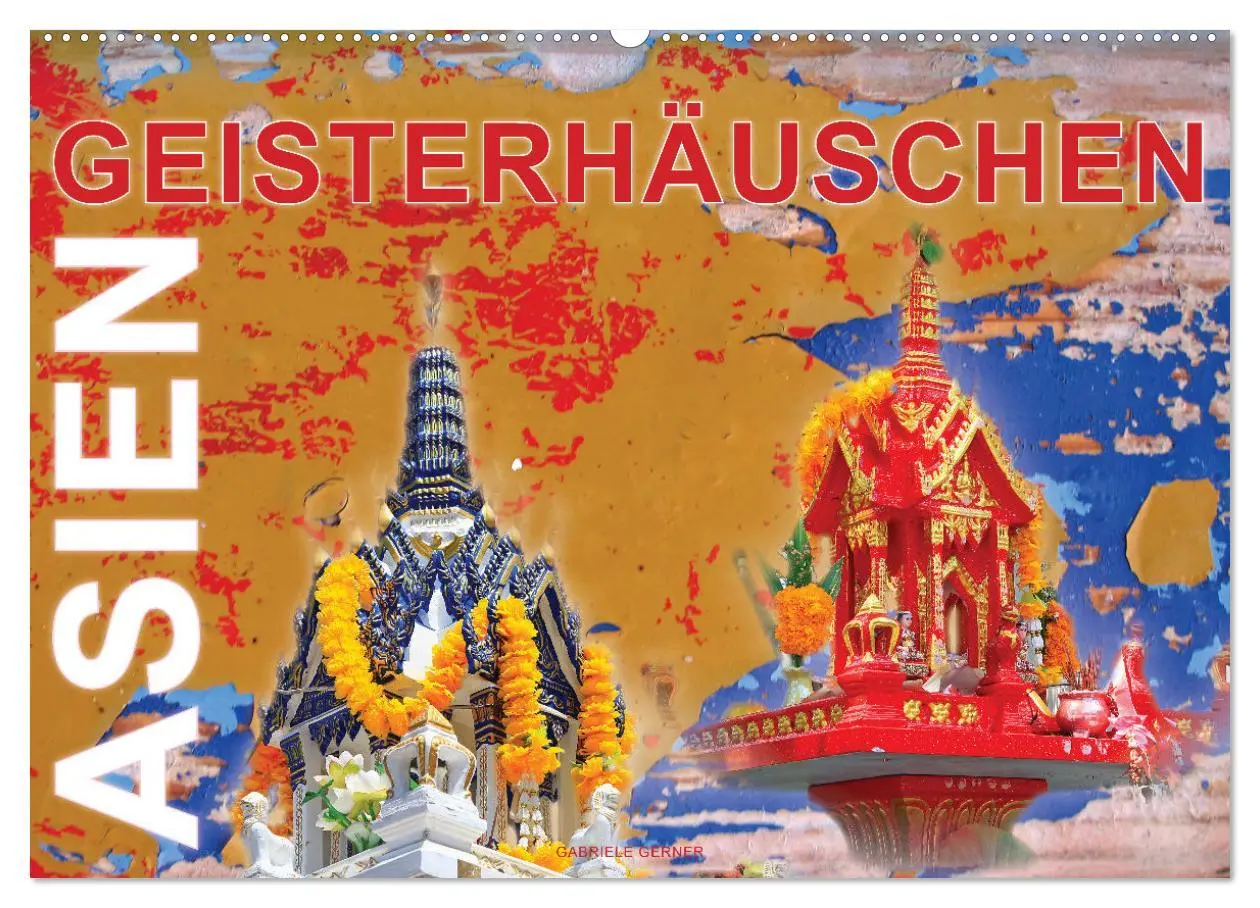 Cover: 9783457336861 | Asien Geisterhäuschen (Wandkalender 2026 DIN A2 quer), CALVENDO...