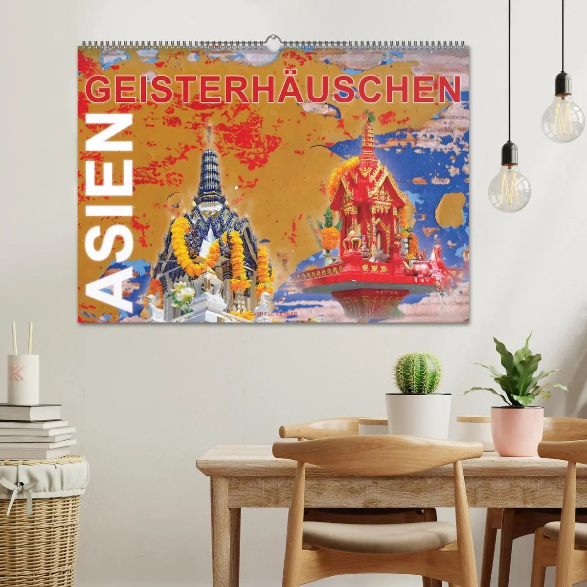 Bild: 9783457336861 | Asien Geisterhäuschen (Wandkalender 2026 DIN A2 quer), CALVENDO...