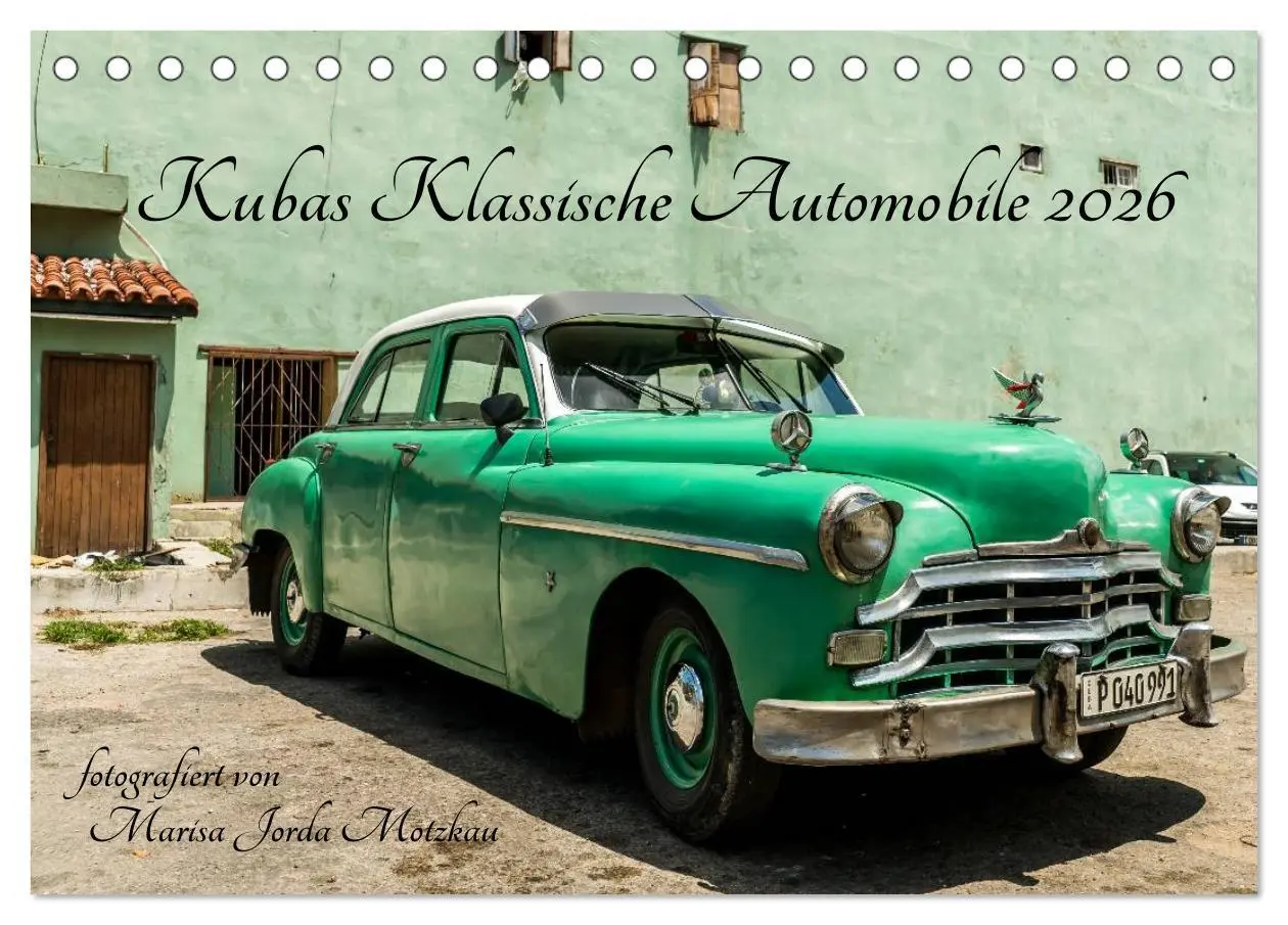Cover: 9783516046861 | Kubas Klassische Automobile 2026 (Tischkalender 2026 DIN A5 quer),...
