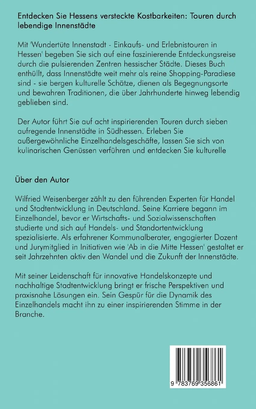 Rückseite: 9783769356861 | Wundertüte Innenstadt - Einkaufs- und Erlebnistouren in Hessen | Buch