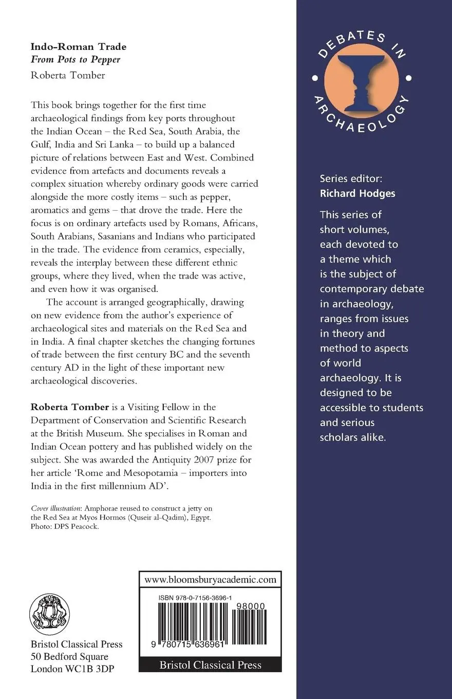 Rückseite: 9780715636961 | Indo-Roman Trade | From Pots to Pepper | Roberta Tomber | Taschenbuch