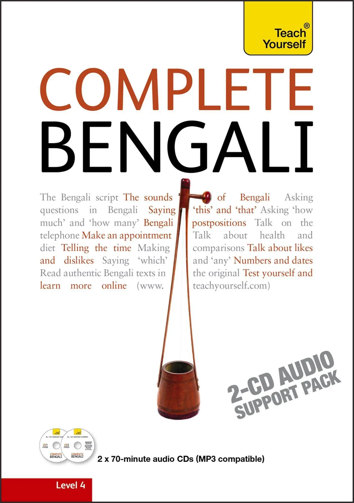 Cover: 9781444106961 | Teach Yourself Bengali | William Radice | Audio-CD | 2 Audio-CD(s)