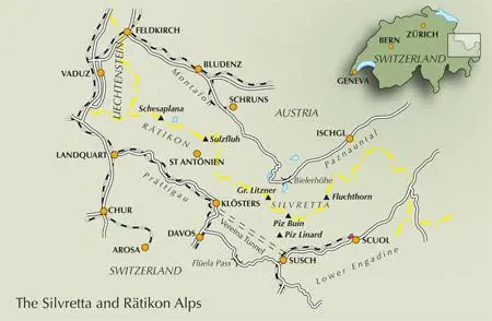 Bild: 9781852846961 | Trekking in the Silvretta and Ratikon Alps | Kev Reynolds | Buch