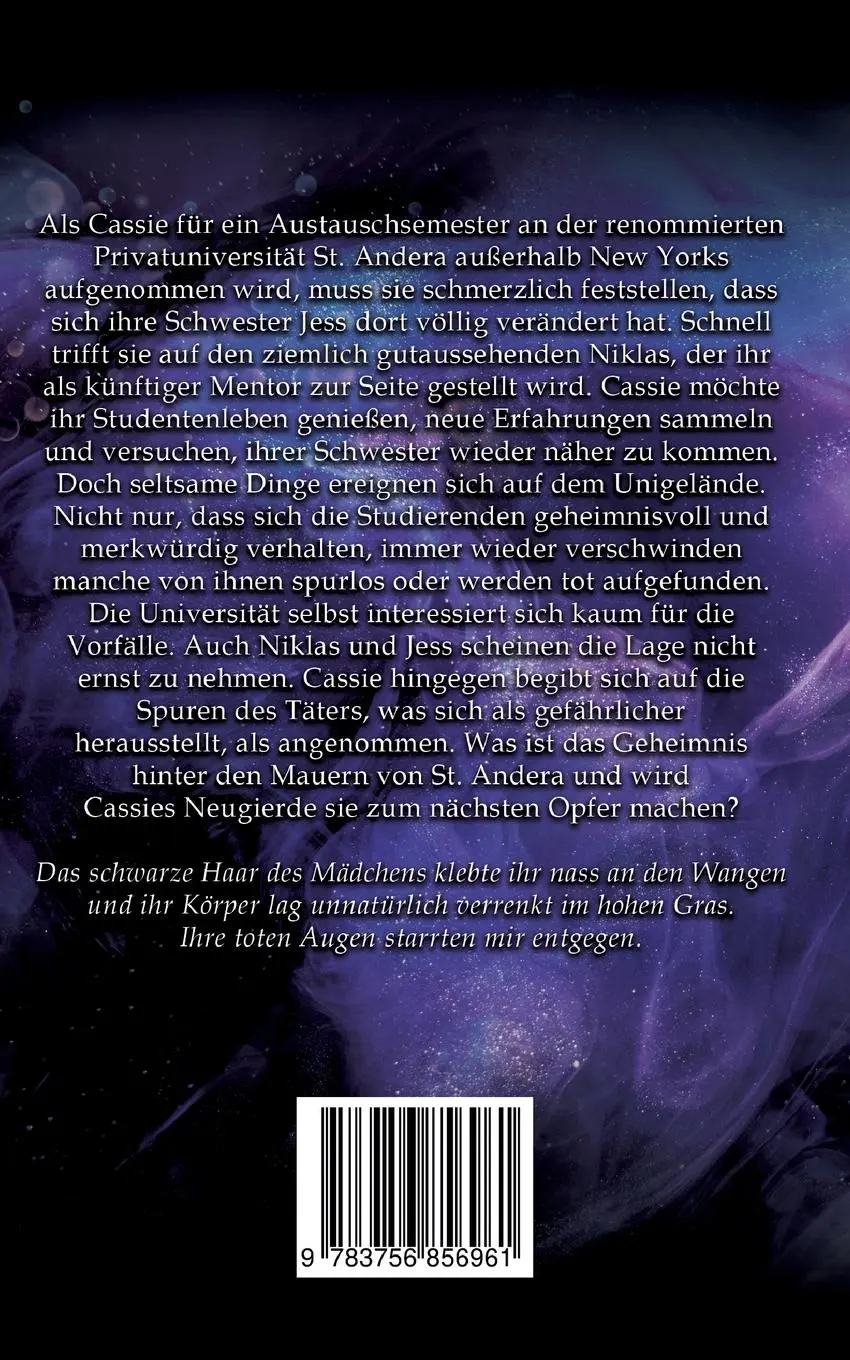 Rückseite: 9783756856961 | The Secret of St. Andera | Die Erleuchteten | Tanja E. Huber | Buch